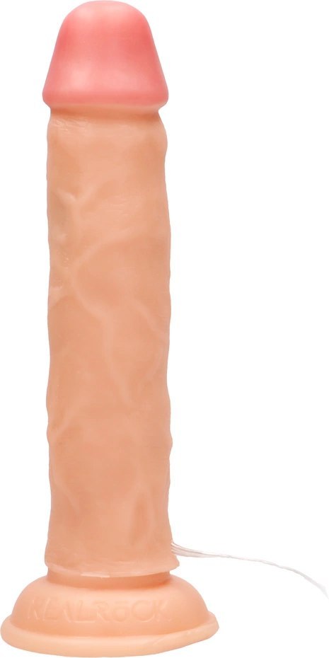 RealRock - Wibrujące realistyczne dildo z pilotem 23 cm RealRock by Shots RealRock - Wibrujące realistyczne dildo z pilotem 23 cm RealRock by Shots