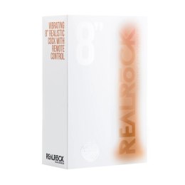 RealRock - Wibrujące realistyczne dildo z pilotem 23 cm RealRock by Shots