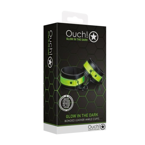 Ouch! - Mankiety na kostkę - świecące w ciemności Ouch! by Shots Ouch! - Mankiety na kostkę - świecące w ciemności Ouch! by Shots