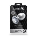 Ouch! - Metalowy korek analny - Okąrgły - Duży Ouch! by Shots