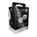 Ouch! - Metalowy korek analny - Okąrgły - Mały Ouch! by Shots