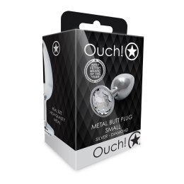 Ouch! - Metalowy korek analny - Okąrgły - Mały Ouch! by Shots