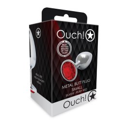 Ouch! - Metalowy korek analny - Okąrgły - Mały Ouch! by Shots