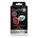 Ouch! - Metalowy korek analny - Okąrgły - Mały Ouch! by Shots