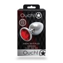 Ouch! - Metalowy korek analny - Okąrgły - Średni Ouch! by Shots