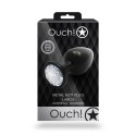 Ouch! - Metalowy korek analny - Okragły - Duży Ouch! by Shots