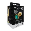 Ouch! - Metalowy korek analny - Okragły - Mały Ouch! by Shots