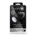 Ouch! - Metalowy korek analny - Okragły - Średni Ouch! by Shots