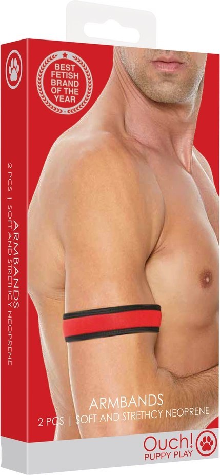 Ouch! - Neopronowa opaska na biceps Ouch! by Shots Ouch! - Neopronowa opaska na biceps Ouch! by Shots