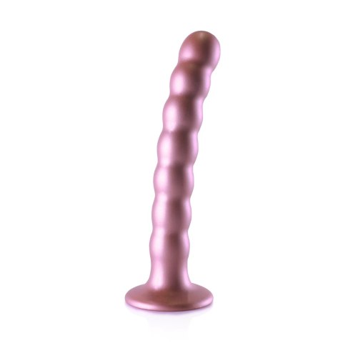 Ouch! - Silikonowe dildo G-Spot z koralikami - 16,5 cm Ouch! by Shots Ouch! - Silikonowe dildo G-Spot z koralikami - 16,5 cm Ouch! by Shots