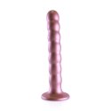 Ouch! - Silikonowe dildo G-Spot z koralikami - 16,5 cm Ouch! by Shots