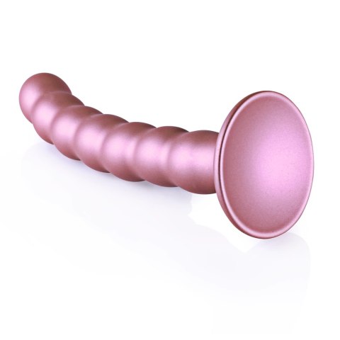 Ouch! - Silikonowe dildo G-Spot z koralikami - 16,5 cm Ouch! by Shots Ouch! - Silikonowe dildo G-Spot z koralikami - 16,5 cm Ouch! by Shots