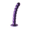 Ouch! - Silikonowe dildo G-Spot z koralikami - 16,5 cm Ouch! by Shots