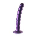 Ouch! - Silikonowe dildo G-Spot z koralikami - 16,5 cm Ouch! by Shots