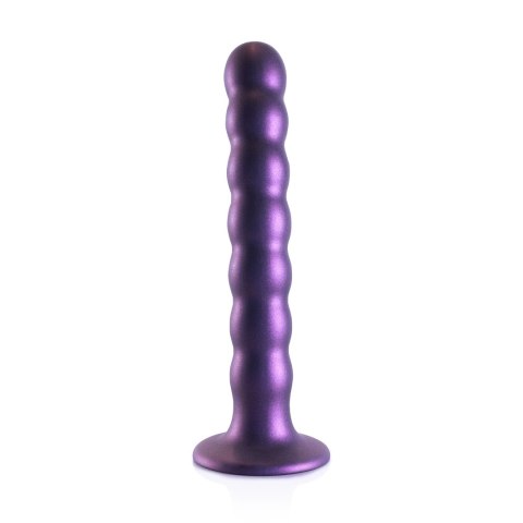 Ouch! - Silikonowe dildo G-Spot z koralikami - 16,5 cm Ouch! by Shots Ouch! - Silikonowe dildo G-Spot z koralikami - 16,5 cm Ouch! by Shots