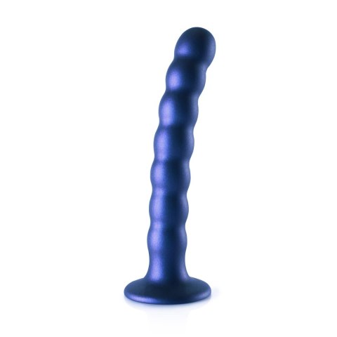 Ouch! - Silikonowe dildo G-Spot z koralikami - 16,5 cm Ouch! by Shots Ouch! - Silikonowe dildo G-Spot z koralikami - 16,5 cm Ouch! by Shots