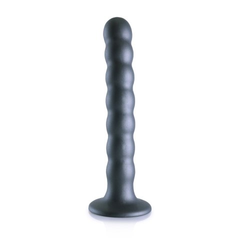 Ouch! - Silikonowe dildo G-Spot z koralikami - 16,5 cm Ouch! by Shots Ouch! - Silikonowe dildo G-Spot z koralikami - 16,5 cm Ouch! by Shots