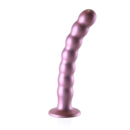 Ouch! - Silikonowe dildo G-Spot z koralikami - 20,5 cm Ouch! by Shots