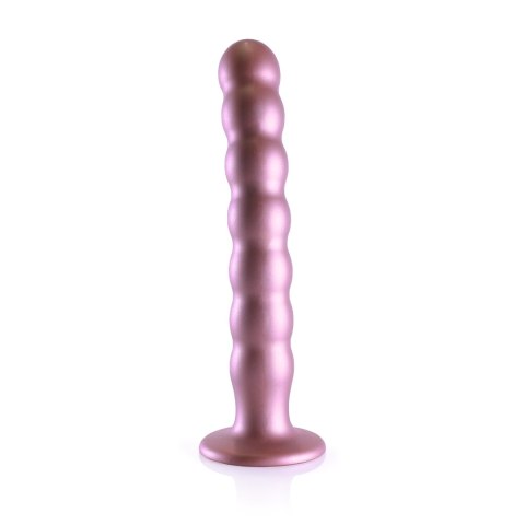 Ouch! - Silikonowe dildo G-Spot z koralikami - 20,5 cm Ouch! by Shots Ouch! - Silikonowe dildo G-Spot z koralikami - 20,5 cm Ouch! by Shots