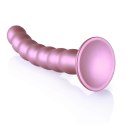 Ouch! - Silikonowe dildo G-Spot z koralikami - 20,5 cm Ouch! by Shots
