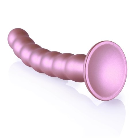 Ouch! - Silikonowe dildo G-Spot z koralikami - 20,5 cm Ouch! by Shots Ouch! - Silikonowe dildo G-Spot z koralikami - 20,5 cm Ouch! by Shots