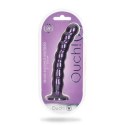 Ouch! - Silikonowe dildo G-Spot z koralikami - 20,5 cm Ouch! by Shots