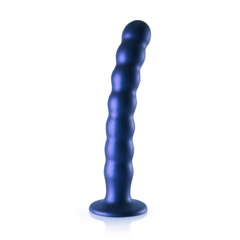 Ouch! - Silikonowe dildo G-Spot z koralikami - 20,5 cm Ouch! by Shots Ouch! - Silikonowe dildo G-Spot z koralikami - 20,5 cm Ouch! by Shots