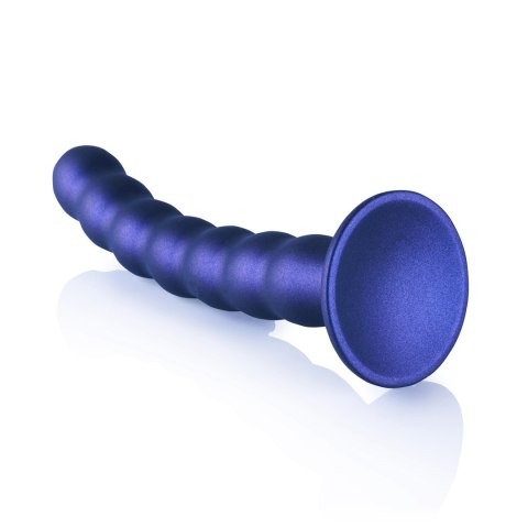 Ouch! - Silikonowe dildo G-Spot z koralikami - 20,5 cm Ouch! by Shots Ouch! - Silikonowe dildo G-Spot z koralikami - 20,5 cm Ouch! by Shots