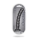 Ouch! - Silikonowe dildo G-Spot z koralikami - 20,5 cm Ouch! by Shots