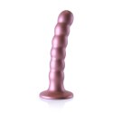 Ouch! - Silikonowe dildo z koralikami - 13 cm Ouch! by Shots