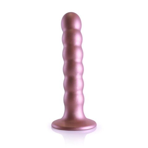 Ouch! - Silikonowe dildo z koralikami - 13 cm Ouch! by Shots Ouch! - Silikonowe dildo z koralikami - 13 cm Ouch! by Shots