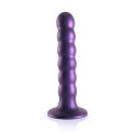 Ouch! - Silikonowe dildo z koralikami - 13 cm Ouch! by Shots