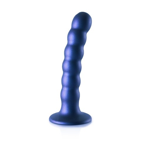Ouch! - Silikonowe dildo z koralikami - 13 cm Ouch! by Shots Ouch! - Silikonowe dildo z koralikami - 13 cm Ouch! by Shots