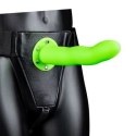 Ouch! - Świecące w ciemności dildo na pasku - 20 cm Ouch! by Shots