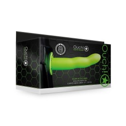 Ouch! - Świecące w ciemności dildo na pasku - 20 cm Ouch! by Shots