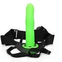 Ouch! - Świecące w ciemności dildo na pasku - 20 cm Ouch! by Shots
