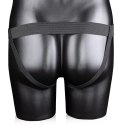 Ouch! - Świecące w ciemności dildo na pasku z wypustkami - 20 cm Ouch! by Shots