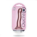 Ouch! - Ultra miękkie silikonowe dildo Curvy G-Spot - 17 cm Ouch! by Shots