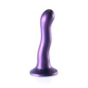 Ouch! - Ultra miękkie silikonowe dildo Curvy G-Spot - 17 cm Ouch! by Shots
