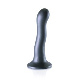 Ouch! - Ultra miękkie silikonowe dildo Curvy G-Spot - 17 cm Ouch! by Shots