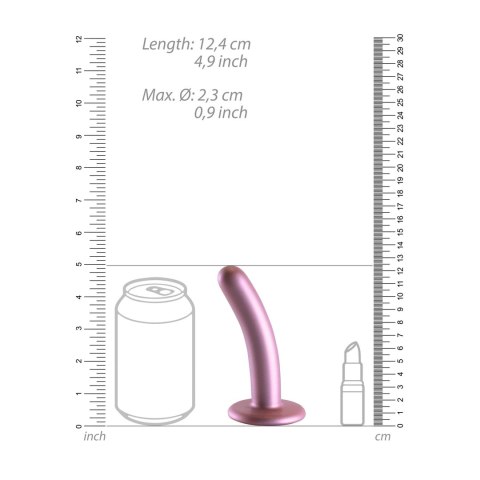 Ouch! - Wąskie silikonowe dildo z przyssawką 12 cm Ouch! by Shots Ouch! - Wąskie silikonowe dildo z przyssawką 12 cm Ouch! by Shots