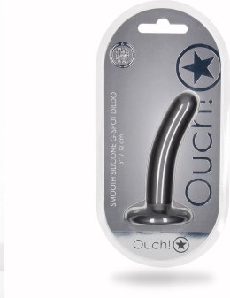 Ouch! - Wąskie silikonowe dildo z przyssawką 12 cm Ouch! by Shots