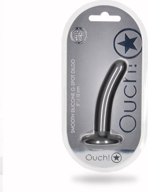 Ouch! - Wąskie silikonowe dildo z przyssawką 12 cm Ouch! by Shots Ouch! - Wąskie silikonowe dildo z przyssawką 12 cm Ouch! by Shots