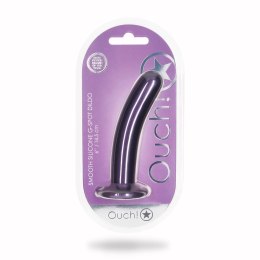Ouch! - Wąskie silikonowe dildo z przyssawką 14,5 cm Ouch! by Shots