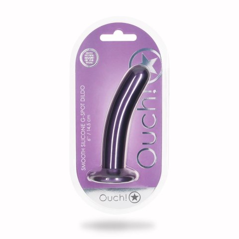 Ouch! - Wąskie silikonowe dildo z przyssawką 14,5 cm Ouch! by Shots Ouch! - Wąskie silikonowe dildo z przyssawką 14,5 cm Ouch! by Shots