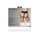 Ouch! - Wibrujące stringi z odpinanymi paskami na pośladki - XS/S Ouch! by Shots