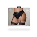 Ouch! - Wibrujące stringi z regulowanymi podwiązkami XL/XXL Ouch! by Shots