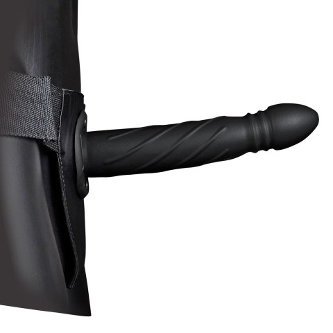 Ouch! - Zakręcone wypustki - Dildo na pasku - 20 cm Ouch! by Shots Ouch! - Zakręcone wypustki - Dildo na pasku - 20 cm Ouch! by Shots