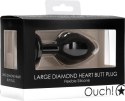 Ouch! - Korek analny z diamentem - duży Ouch! by Shots