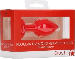 Ouch! - Korek analny z diamentem - standardowy rozmiar Ouch! by Shots